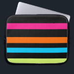 Neon stripes laptop sleeve<br><div class="desc"></div>