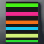 Neon stripes plaque<br><div class="desc"></div>