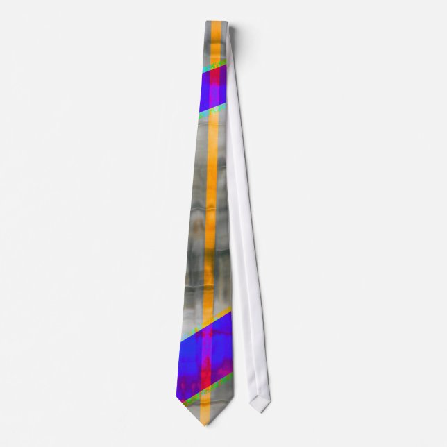 Neon Stripes Tie (Front)