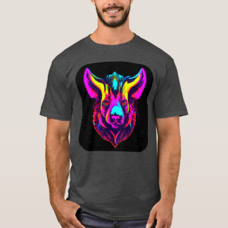 Neon Style Color Electro Rave Party funny T-Shirt