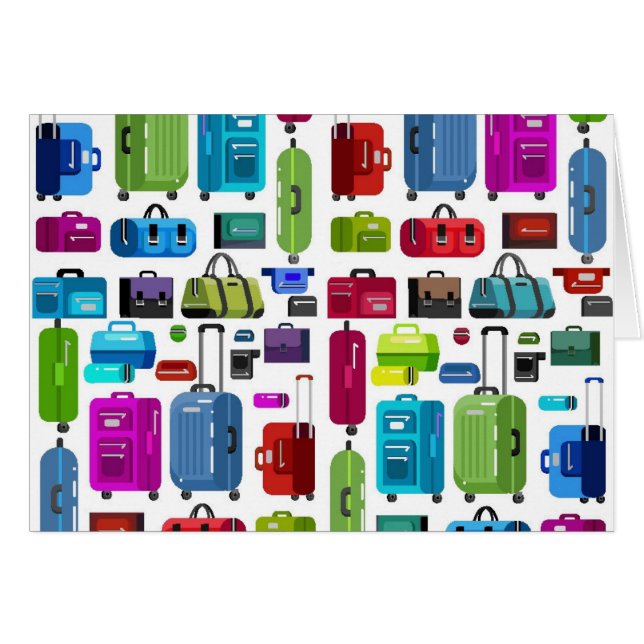 Neon Suitcases (Front Horizontal)