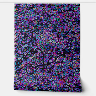 Neon Symphony Design Wallpaper