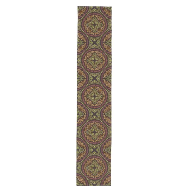 Neon Tapestry Medium Table Runner (Front)