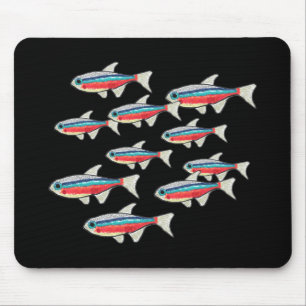 Neon Tetra Mouse Mat