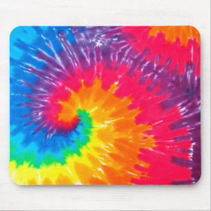 Neon Tie Dye Mouse Mat