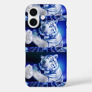 Neon Tiger DJ Phone Case – EDM Festival Cyberpunk