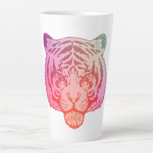 Neon Tiger Latte Mug