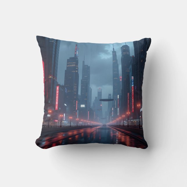 Neon Tomorrow -  Cushion (Front)