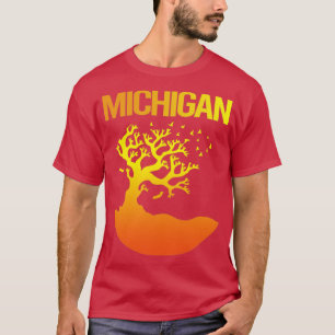 Neon Tree Art Michigan  T-Shirt