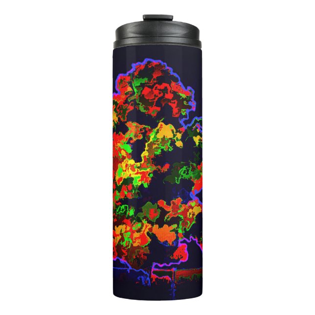 Neon Tree Explosion Thermal Tumbler (Front)