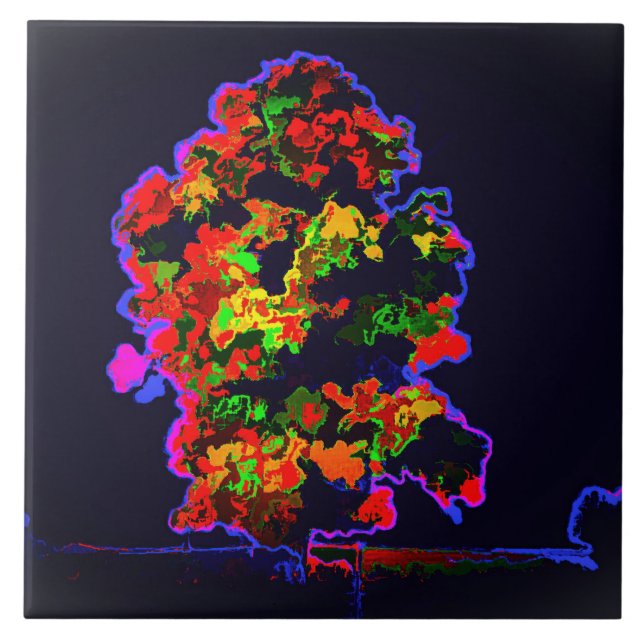 Neon Tree Explosion Tile (Front)