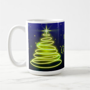 Neon Tree Happy Christmas Tree Mug