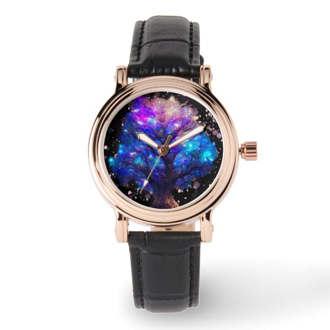 neon tree of life watch (Front)