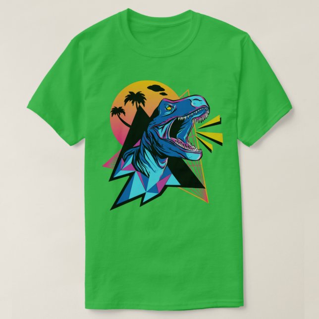 Neon TRex T-Shirt (Design Front)