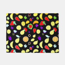 Neon Tropic Fruits Burst