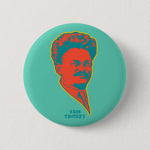 Neon Trotsky 6 Cm Round Badge