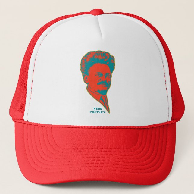 Neon Trotsky Trucker Hat (Front)