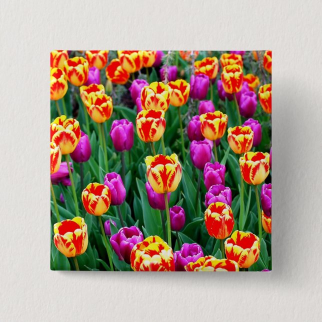 Neon Tulip Pin (Front)
