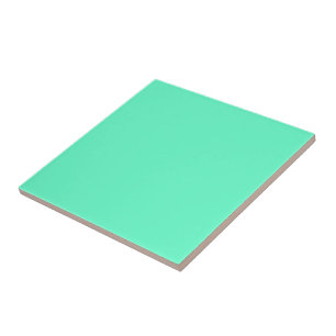 Neon Turquoise Ceramic Tile