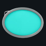 Neon Turquoise Solid Colour | Classic Belt Buckle<br><div class="desc">Neon Turquoise - Introducing the timeless allure of the Solid Colour Design: a captivating blend of classic form and elegant simplicity. This design is a celebration of the power and beauty found in a single, striking hue. Exuding sophistication, the solid colour design embraces the essence of minimalism, making it a...</div>