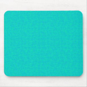 Neon turquoise textured. mouse mat