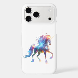 Neon Unicorn Art – Glowing Fantasy Horse Rainbow
