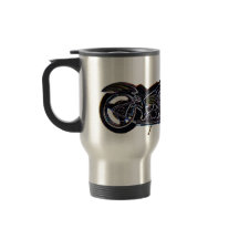 Neon V-twin Motorcycle Mug