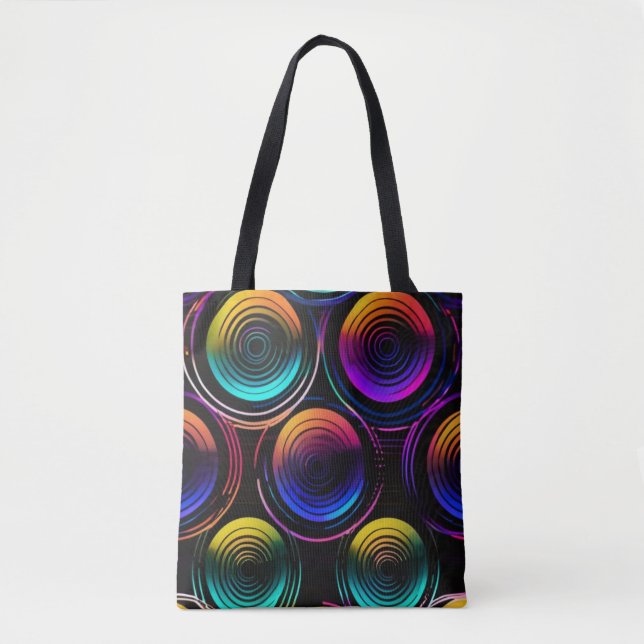 Neon Vibe Radiance Tote (Front)