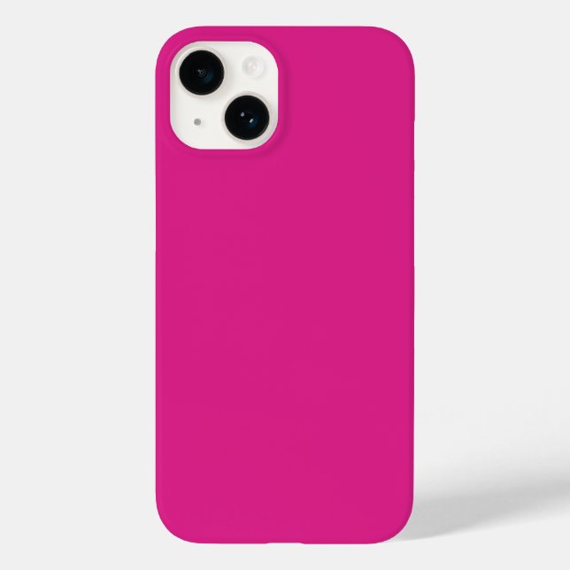 neon vivid pink | solid pink  Case-Mate iPhone case (Back)