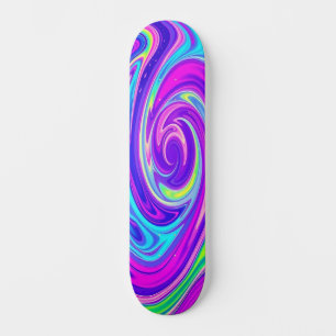 Neon Vortex: Edition 2 Skateboard