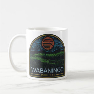 Neon Wabaningo Michigan Coffee Mug