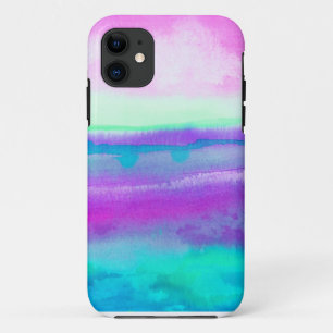 Neon Watercolor Destiny 1 iPhone 11 Case