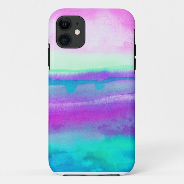 Neon Watercolor Destiny 1 Case-Mate iPhone Case (Back)