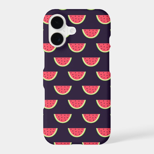 Neon Watermelon on Purple Pattern (Back)
