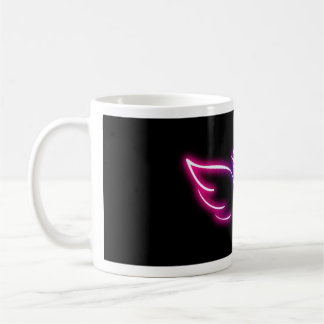 neon wings coffee mug