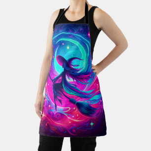 Neon WItch Apron