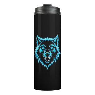 Neon Wolf Thermal Tumbler