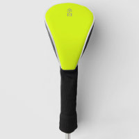 Neon yellow - 余白 yohaku Golf Head Cover