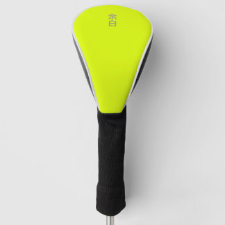 Neon yellow -  余白 yohaku Golf Head Cover