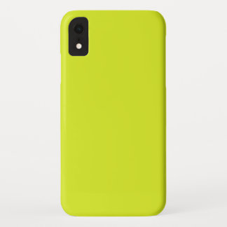 Neon Yellow iPhone XR Case