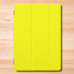 Neon Yellow Solid Colour iPad Pro Cover<br><div class="desc">Neon Yellow Solid Colour</div>