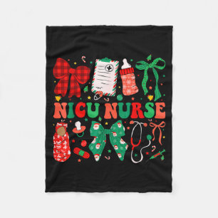 Neonatal Intensive Care Unit Coquette Nicu Nurse C Fleece Blanket