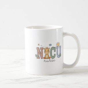 Neonatal Intensive Care Unit Nicu Nurse Giraffe Nu Coffee Mug