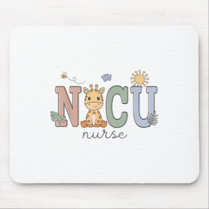 Neonatal Intensive Care Unit Nicu Nurse Giraffe Nu Mouse Mat