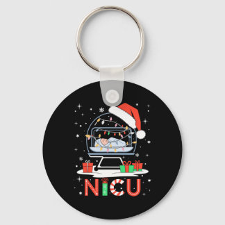 Neonatal Intensive Care Unit Xmas Funny Nicu Nurse Key Ring