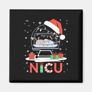 Neonatal Intensive Care Unit Xmas Funny Nicu Nurse Magnet