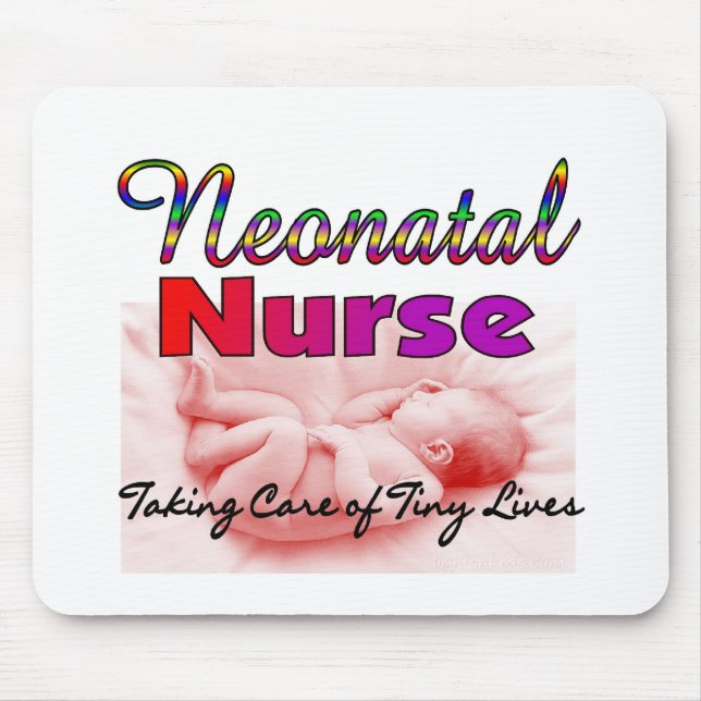 Neonatal/NICU  Nurse Gifts Mouse Mat (Front)