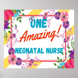 Neonatal Nurse Appreciation Gift Idea Poster