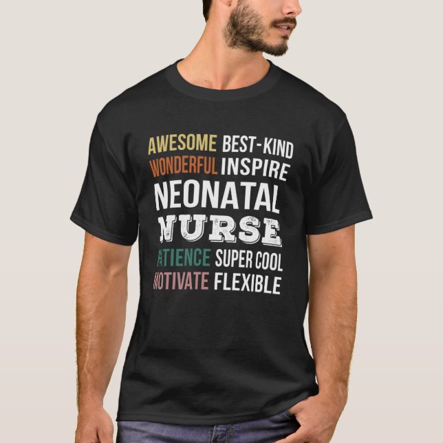 Neonatal Nurse  Appreciation T-Shirt (Front)
