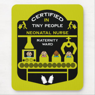 Neonatal Nurse Thank You And Support Gift Mouse Mat